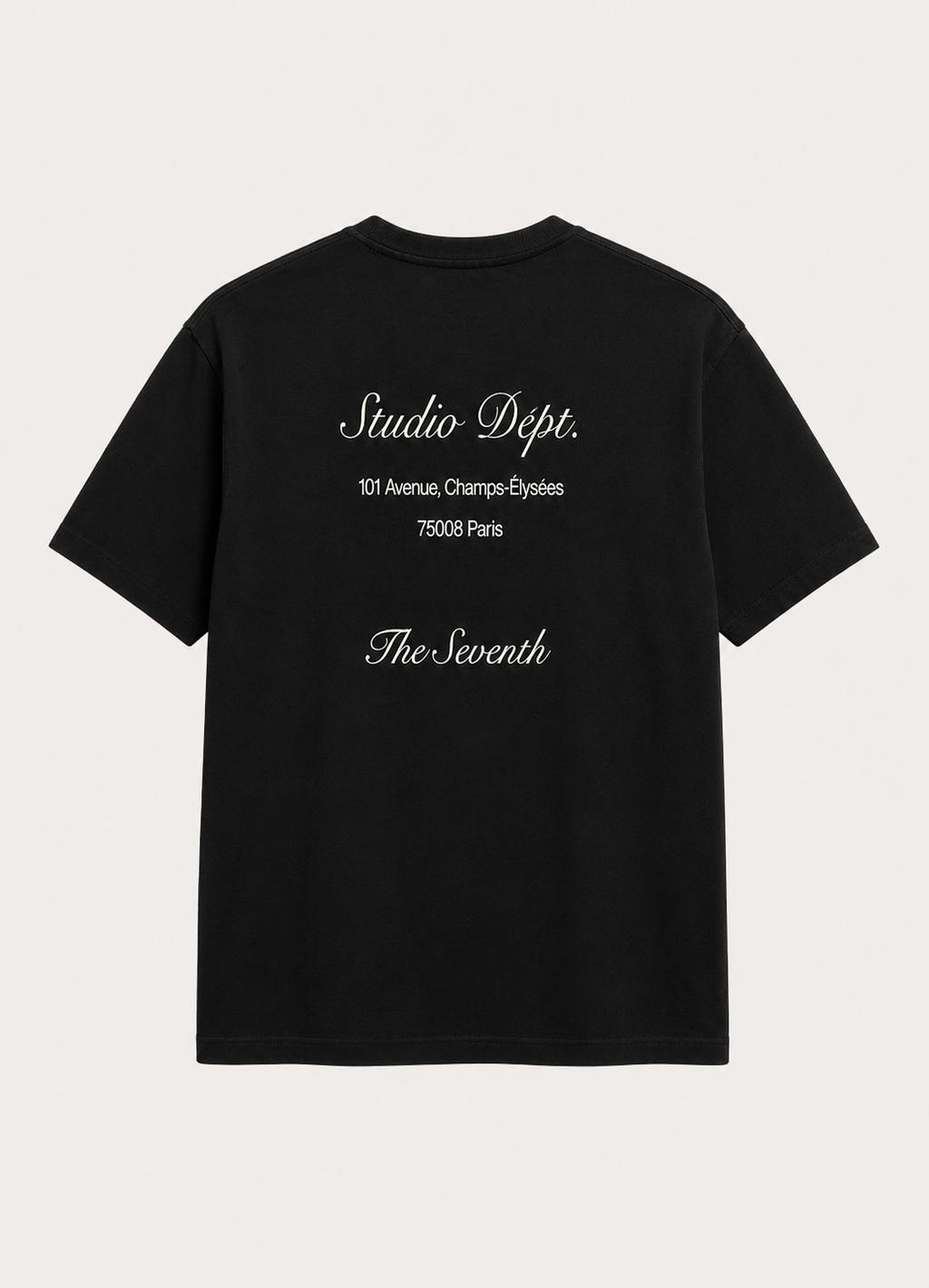 Studio Dépt. Tee - Black