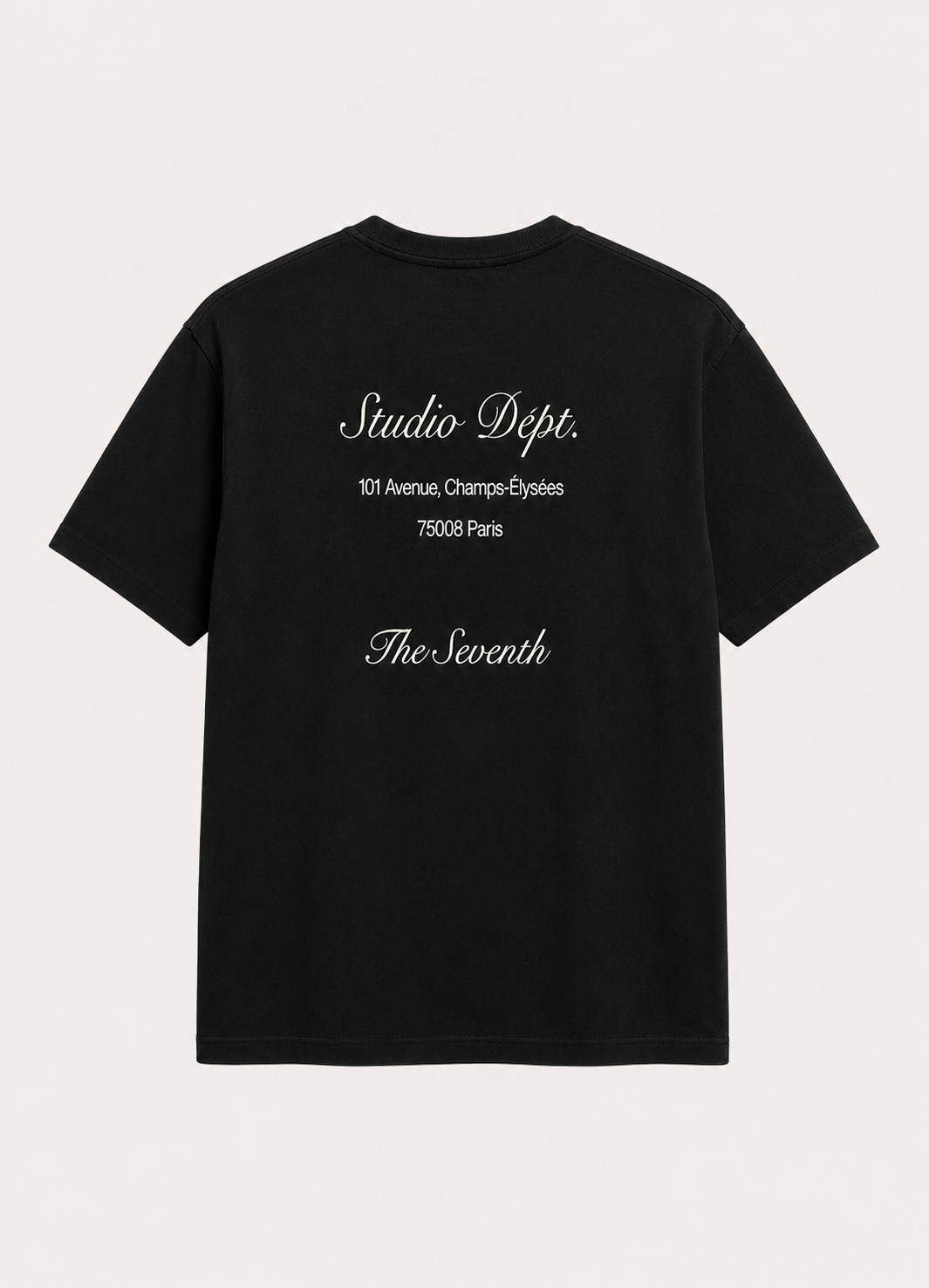 Studio Dépt. Tee - Black