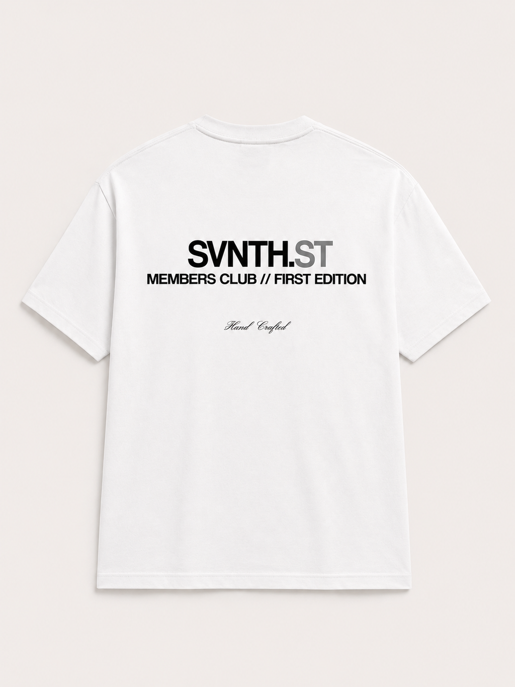 Members Club // First Edition Tee - White